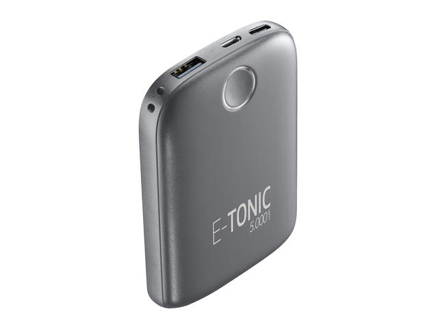 Външни батерии Cellular line E-tonic HD 5000mAh, черна