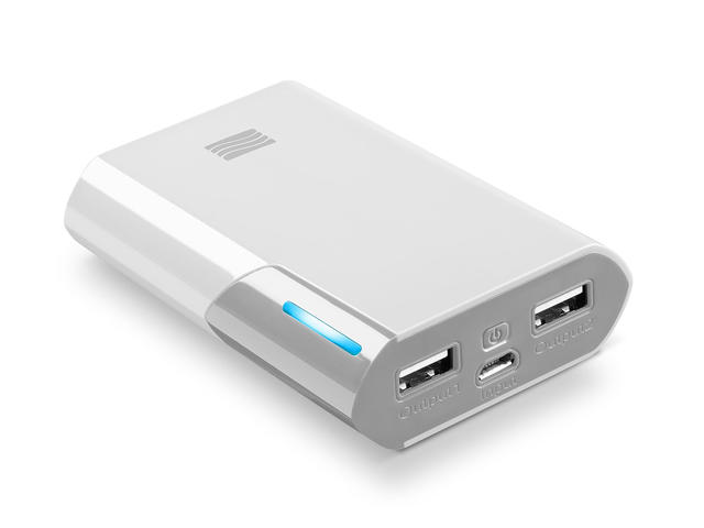 Външни батерии Cellular line Sycell 7500mAh, бяла