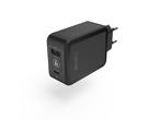 Зарядни устройства Hama Charger, USB-C, Power Delivery (PD) / Qualcomm® + USB-A, 42 W, black