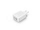 Зарядни устройства Hama Charger, USB-C, Power Delivery (PD) / Qualcomm® + USB-A, 42 W, white