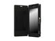 Калъфи Krusell Malmo Flip cover - кожен калъф, тип портфейл, за Sony Xperia Z1 (черен),