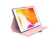 Калъфи за таблети Speck iPad 8 (2020), iPad 7 (2019) 10.2 inch BALANCE FOLIO PRINT - CRIMSON FOREST STRIPES/LUSH BURGUNDY