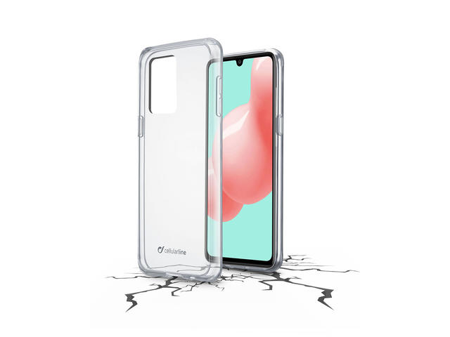 Защитно фолио Cellular line прозрачен твърд кейс ClearDuo за Samsung Galaxy A41