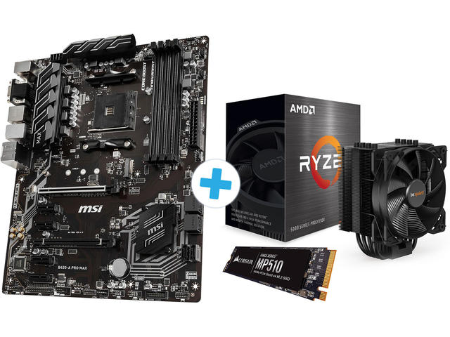 Процесори AMD Ryzen 5 3600 + MSI B450-A PRO MAX Pack #1
