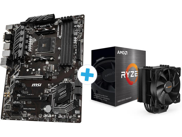 Процесори AMD Ryzen 5 3600 + MSI B450-A PRO MAX Pack #2