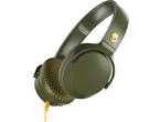 Слушалки Skullcandy Riff, в зелено-жълто