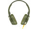 Слушалки Skullcandy Riff, в зелено-жълто