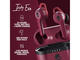 Слушалки Skullcandy Indy Evo, във винено червено