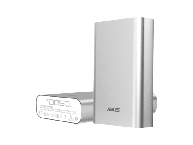 Външни батерии Asus ZenPower ABTU005 10050mAh Power Bank - Silver