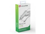 Зарядни устройства Cellular line зарядно за кола за iPad5 Air 12/24V, Lightning порт