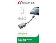Кабели и Адаптери Cellular line адаптер USB-C - OTG USB