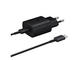 Зарядни устройства Samsung Super Fast Travel Charger, 25W, USB-C, Black