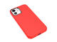 Калъфи Hoco Pure Series Silicone Protective Case - силиконов (TPU) калъф за iPhone 12 mini (червен)