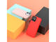 Калъфи Hoco Pure Series Silicone Protective Case - силиконов (TPU) калъф за iPhone 12 mini (червен)
