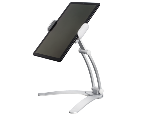 Стойки за мобилни устройства Hama алуминиева стойка за таблети, за 7 - 15", в сребристо