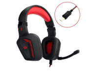 Слушалки Redragon Muses 2 H310-1-BK черно-червени