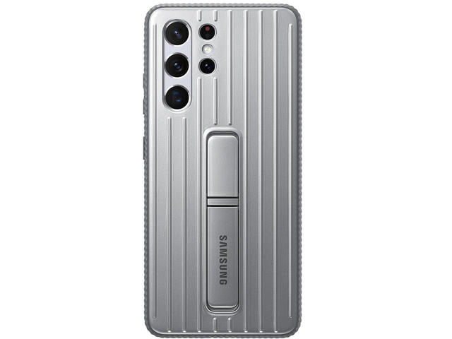 Калъфи Samsung Galaxy S21Ultra Protective Standing Cover Light Gray