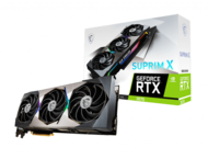 Видео карти MSI GeForce RTX 3070 SUPRIM X 8GB