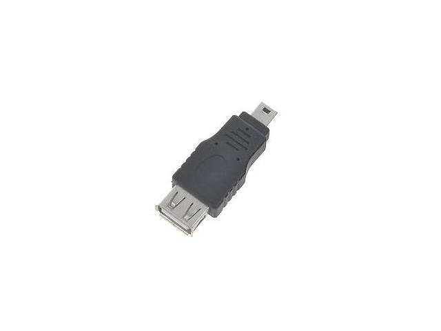 Кабели и Адаптери Mini USB Host OTG Adapter - адаптер от miniUSB към женско USB за мобилни устройства