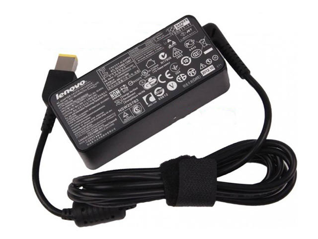 Захранвания за лаптопи Адаптер за лаптоп (Зарядно за лаптоп) Lenovo 20V 2.25A 45W (slim tip) правоъгълна букса