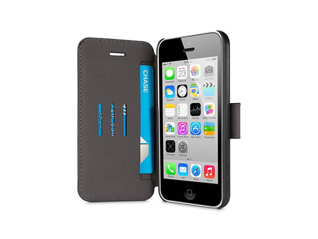 Калъфи Belkin Wallet Folio калъф/стойка за iPhone 5C