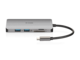 Кабели и Адаптери D-link 6-в-1 USB-C ™ хъб с HDMI / четец на карти и Power Delivery