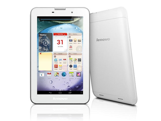 Таблети Lenovo IdeaTab A3000 3G 16GB, бял цвят