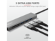 USB Хъб TRUST Halyx Fast USB-C Hub & Card Reader