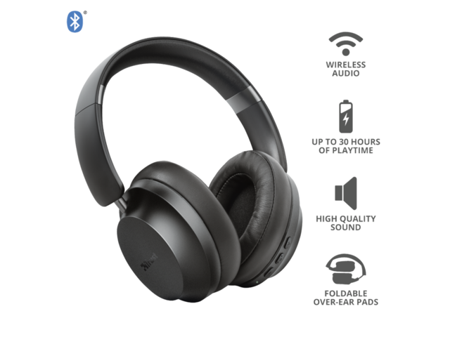 Слушалки TRUST Eaze Bluetooth Wireless