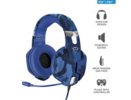 Слушалки Trust GXT 322B Carus