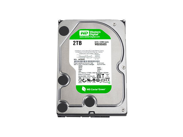 Твърди дискове Western Digital Green 2TB/7200rpm