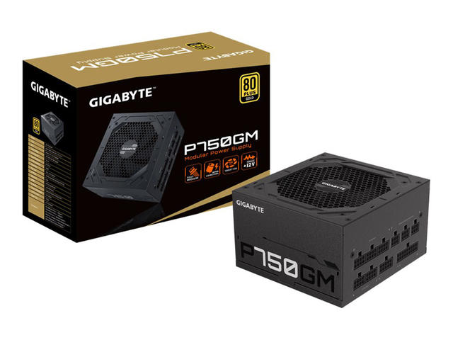 Захранвания за компютри GIGABYTE GP-P750GM 80 Plus Gold