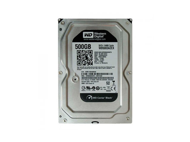 Твърди дискове 500GB 7200rpm Western Digital Black
