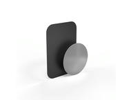 Джаджи Метална плочка за магнитна стойка HAMA Magnet, Черен/Сребрист