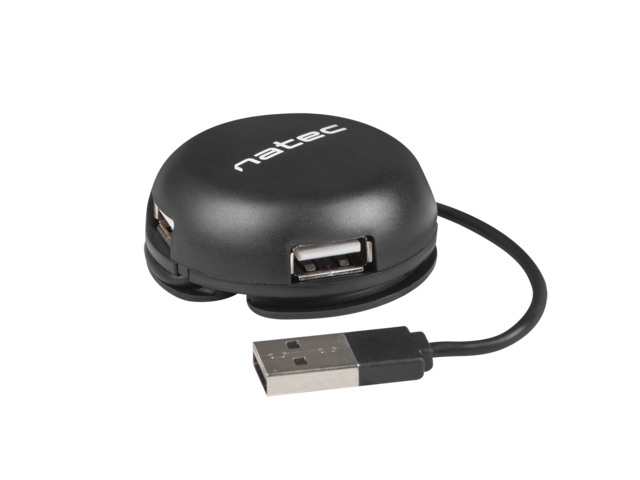 USB Хъб Natec Bumblebee USB Hub, black