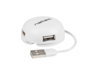 USB Хъб Natec Bumblebee USB Hub, white