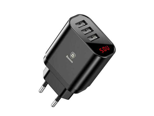 Зарядни устройства Baseus Mirror Travel Wall Charger 17W black
