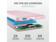 Външни батерии Trust Primo Ultra-thin Powerbank 5.000 mAh - pink
