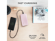 Външни батерии Trust Primo Ultra-thin Powerbank 5.000 mAh - pink