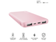 Външни батерии Trust Primo Ultra-thin Powerbank 10000 mAh - pink