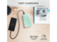 Външни батерии Trust Primo Compact Powerbank 15.000 mAh, Mint