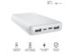 Външни батерии Trust Primo Compact Powerbank 15.000 mAh, White