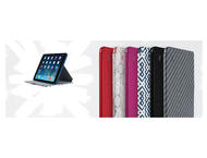 Калъфи за таблети Speck iPad Air StyleFolio, червено-черен