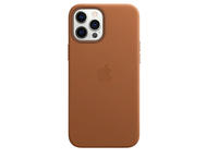 Калъфи Apple iPhone Leather Case с MagSafe, кафяв