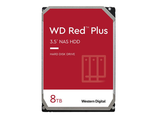 Твърди дискове 8TB 7200rpm Western Digital Red Plus NAS