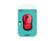 Мишки Logitech M185 EWR2, в червено