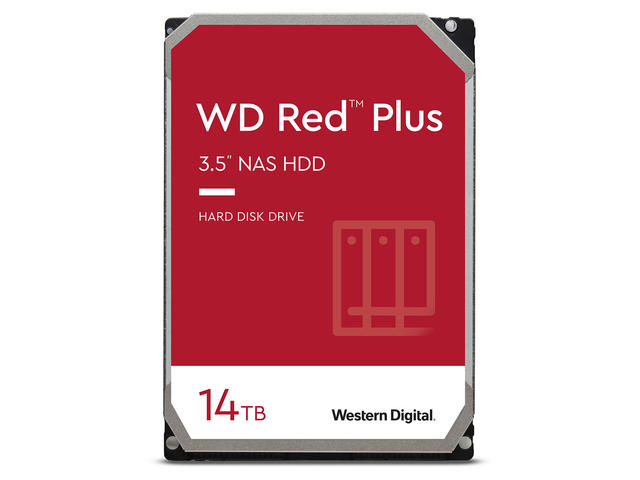 Твърди дискове 14TB 7200rpm Western Digital Red Plus