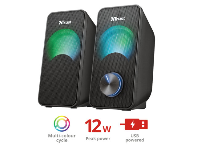 Колони Trust Arys RGB Compact 2.0 Speaker Set