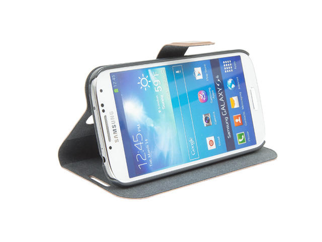 Калъфи Golla Galaxy SIV Flip Folder SEAMORE, в кафяво