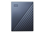 Външни HDD 4TB WD My Passport Ultra Blue Metal finish